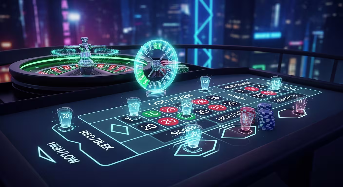 Roulette en ligne 2026 — cylindre européen et table en direct sur Bananzia
