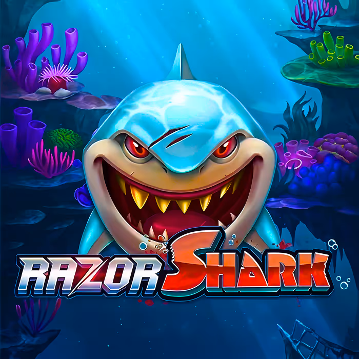 Slot Razor Shark avventura sottomarina con mystery stacks e gioco bonus